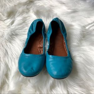 Lucky Brand Leather Ballet Flats